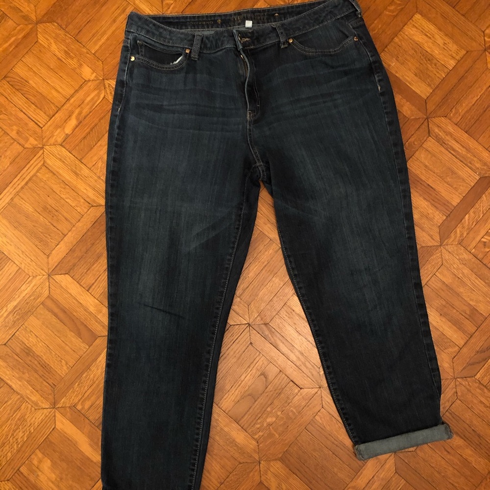 Jennifer Lopez Boyfriend Jeans sz 14